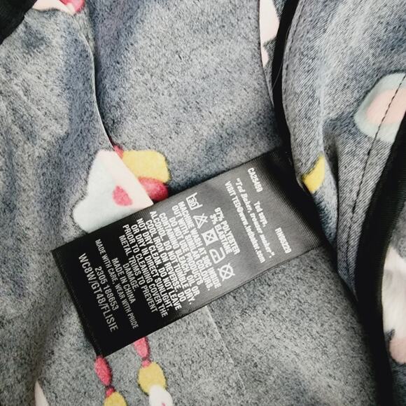 NEW Ted Baker Flisie Color By Number Floral Drawstring Jogger Pant Size 3 (US 8) - Picture 10 of 11